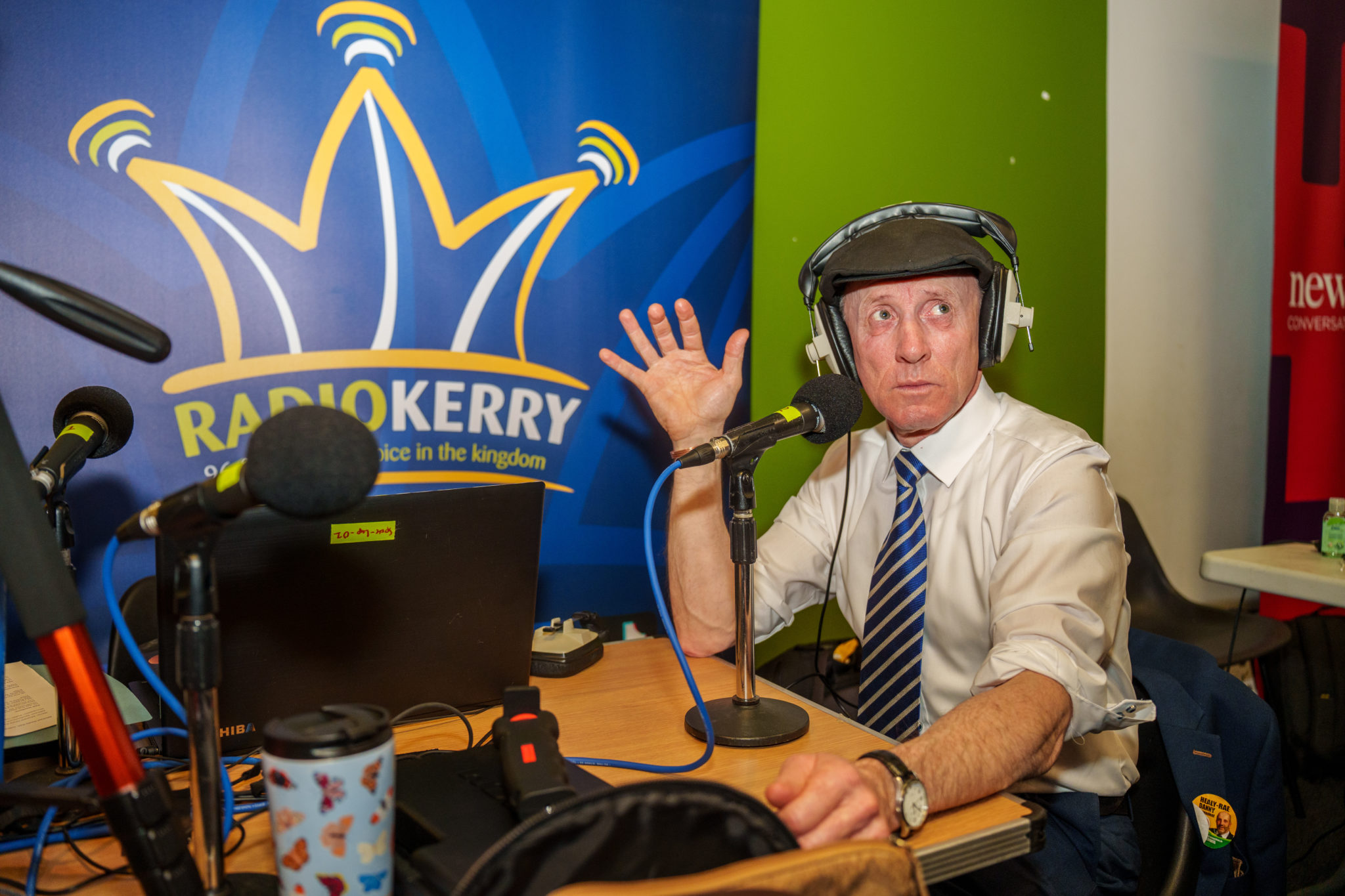 Michael Healy-Rae speaks to Radio Kerry after topping the poll and being elected on the first count in Kerry in the 2024 General Election