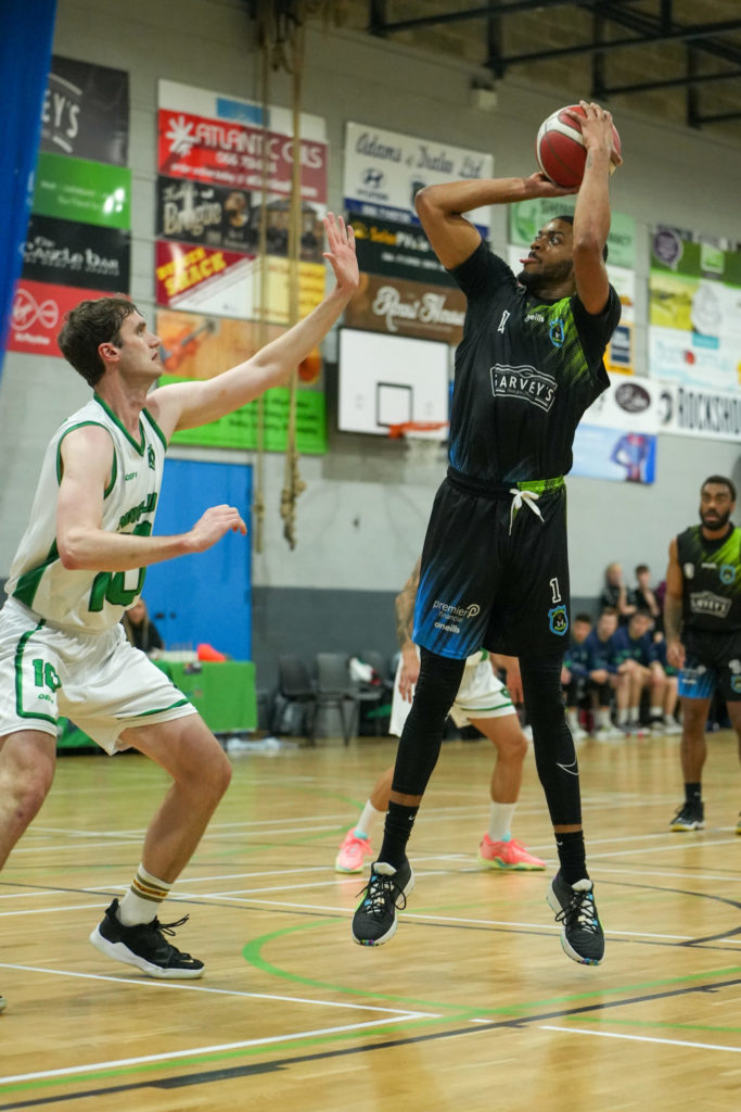 Jarvis Doles of Garveys Tralee Warriors | Garveys Tralee Warriors v Moycullen | Photo by David Corkey Radio Kerry Sport