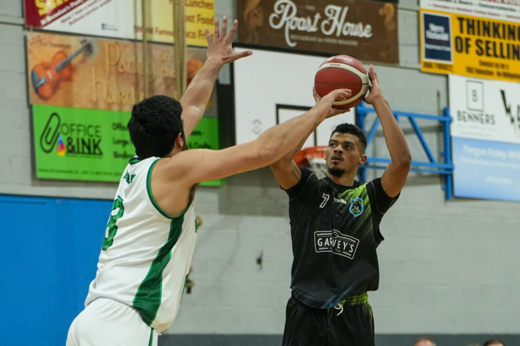 Ryan Leonard of Garveys Tralee Warriors | Garveys Tralee Warriors v Moycullen | Photo by David Corkey Radio Kerry Sport