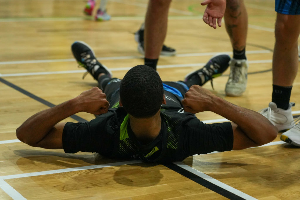 Jarvis Doles of Garveys Tralee Warriors | Garveys Tralee Warriors v Moycullen | Photo by David Corkey Radio Kerry Sport