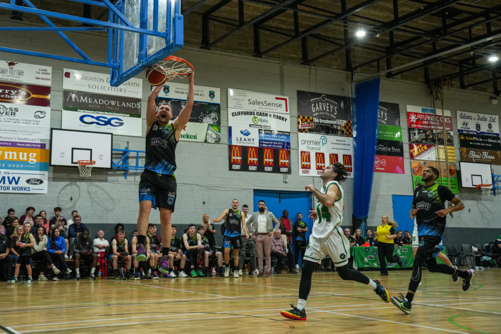 Daniel Jokubaitis of Garveys Tralee Warriors | Garveys Tralee Warriors v Moycullen | Photo by David Corkey Radio Kerry Sport