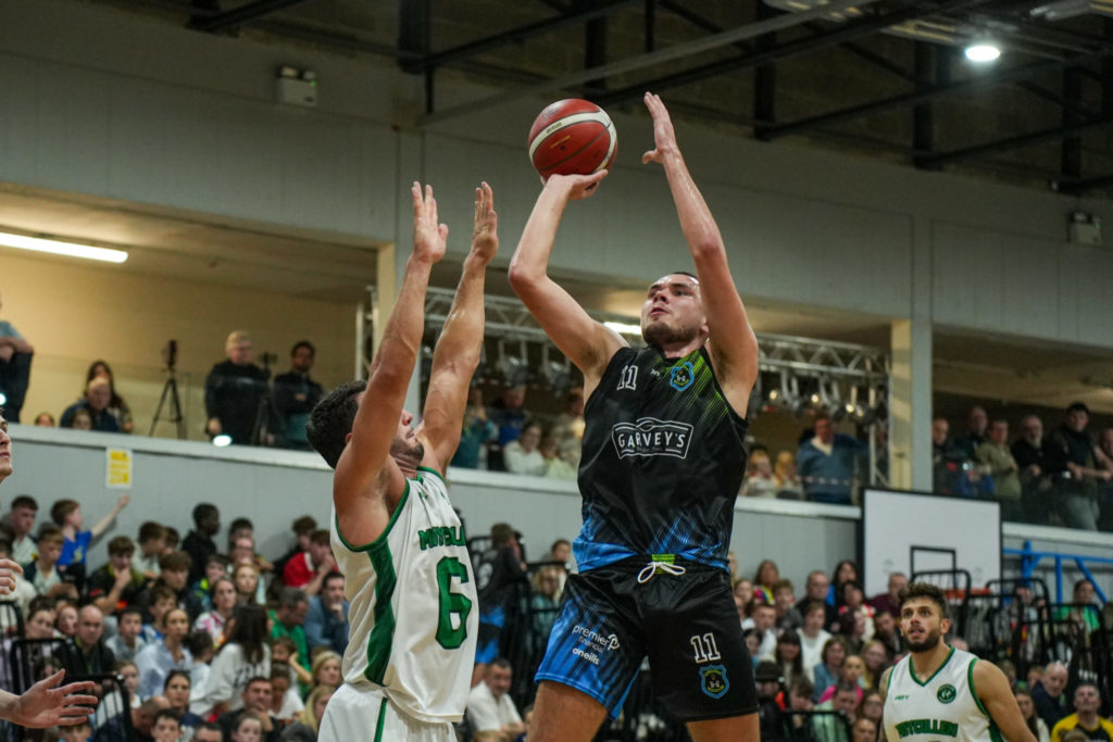 Rap Buyvidu of Garveys Tralee Warriors | Garveys Tralee Warriors v Moycullen | Photo by David Corkey Radio Kerry Sport