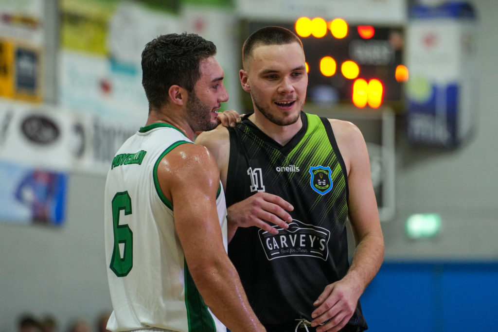 Rap Buyvidu of Garveys Tralee Warriors | Garveys Tralee Warriors v Moycullen | Photo by David Corkey Radio Kerry Sport