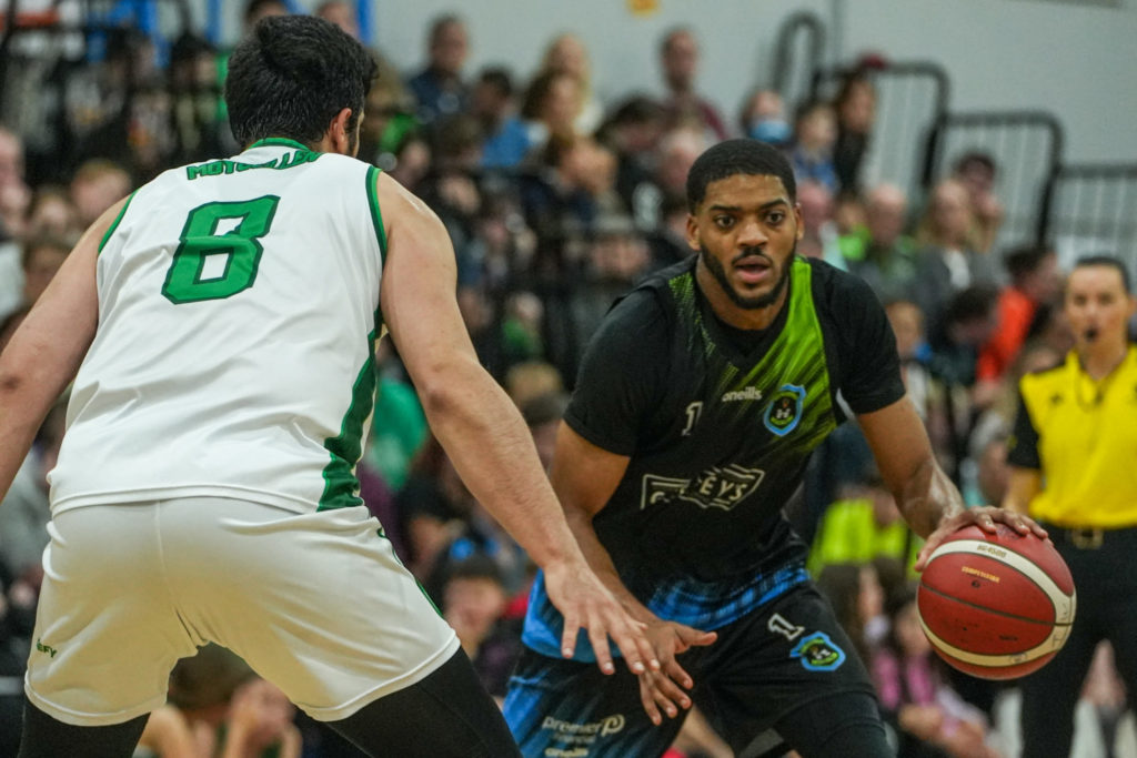 Jarvis Doles of Garveys Tralee Warriors | Garveys Tralee Warriors v Moycullen | Photo by David Corkey Radio Kerry Sport