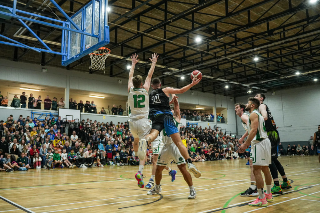 Rap Buyvidu of Garveys Tralee Warriors | Garveys Tralee Warriors v Moycullen | Photo by David Corkey Radio Kerry Sport