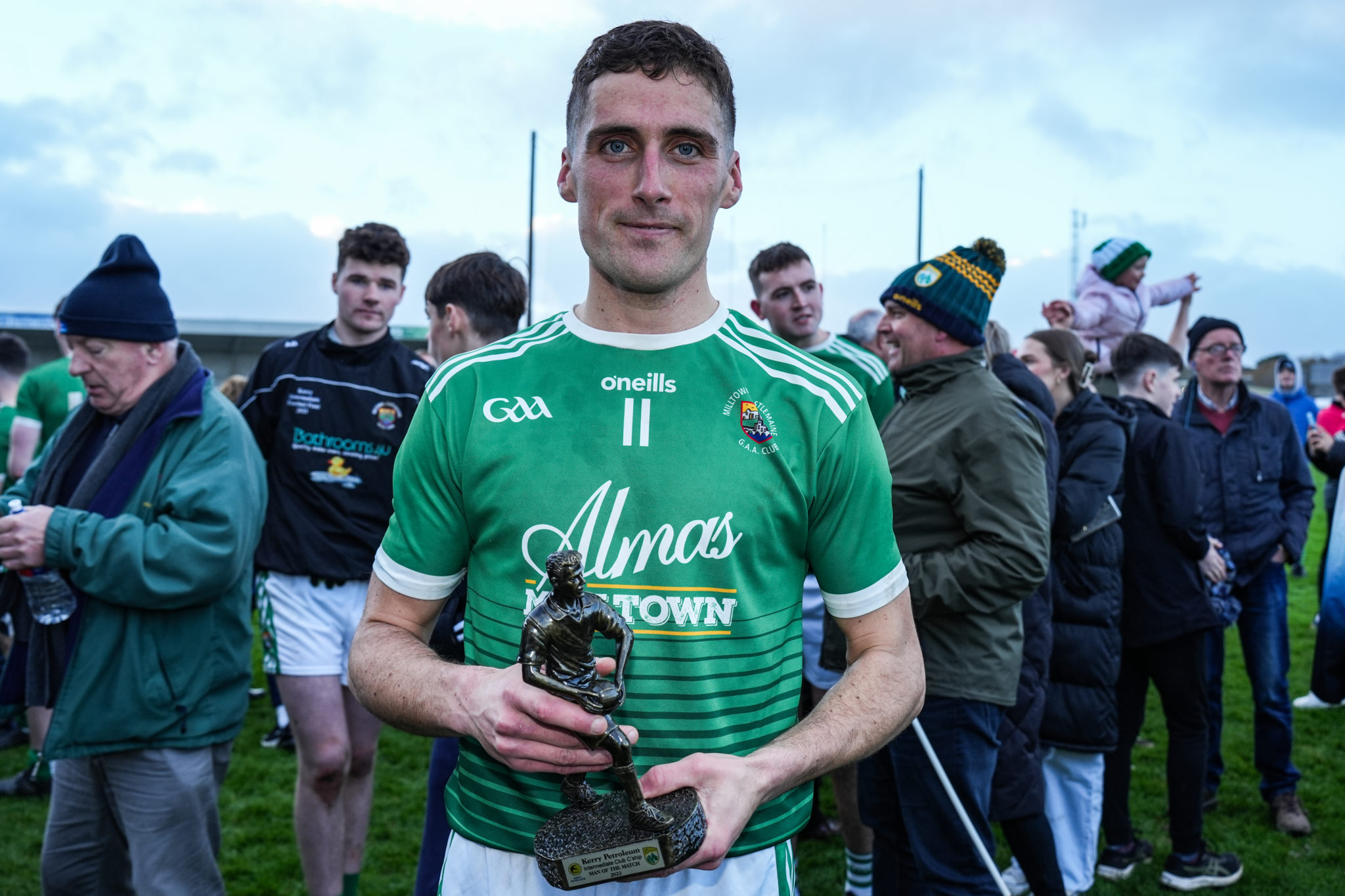 Man of the Match &Eacute;anna O&rsquo;Connor of Milltown/Castlemaine after the Kerry Petroleum Intermediate Club Football Championship Final | Photo by David Corkey Radio Kerry Sport