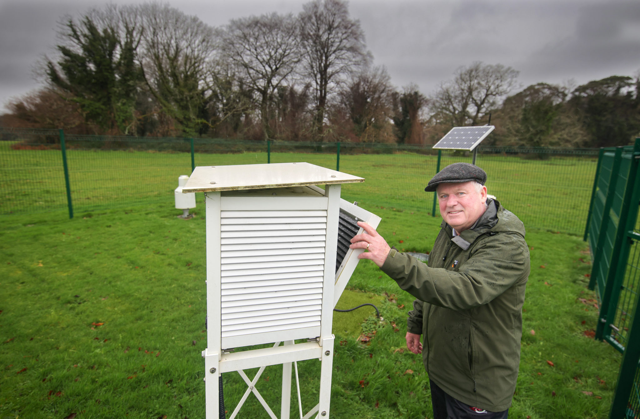 Muckross weather station marking 80 years measuring rainfall
