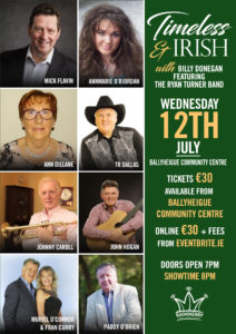 Timeless *& Irish Concert Ballyheigue July 2023